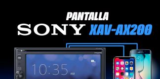 Pantalla Sony XAV - AX200