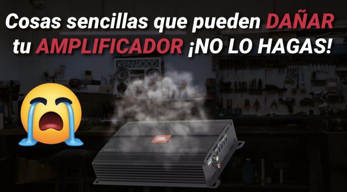 fallas en el amplificador