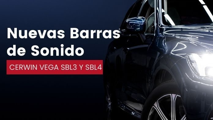 Barras de Sonido CERWIN VEGA SBL3 Y SBL4