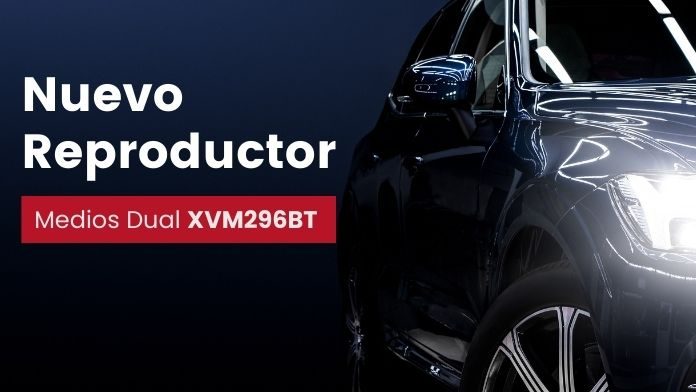 Reproductor de Medios Dual XVM296BT