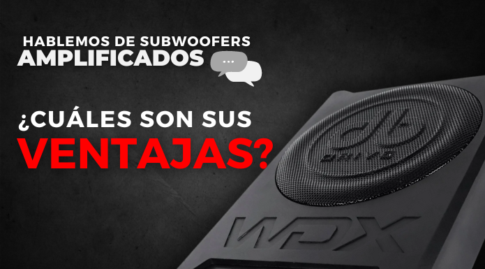 Subwoofer amplificado ventajas